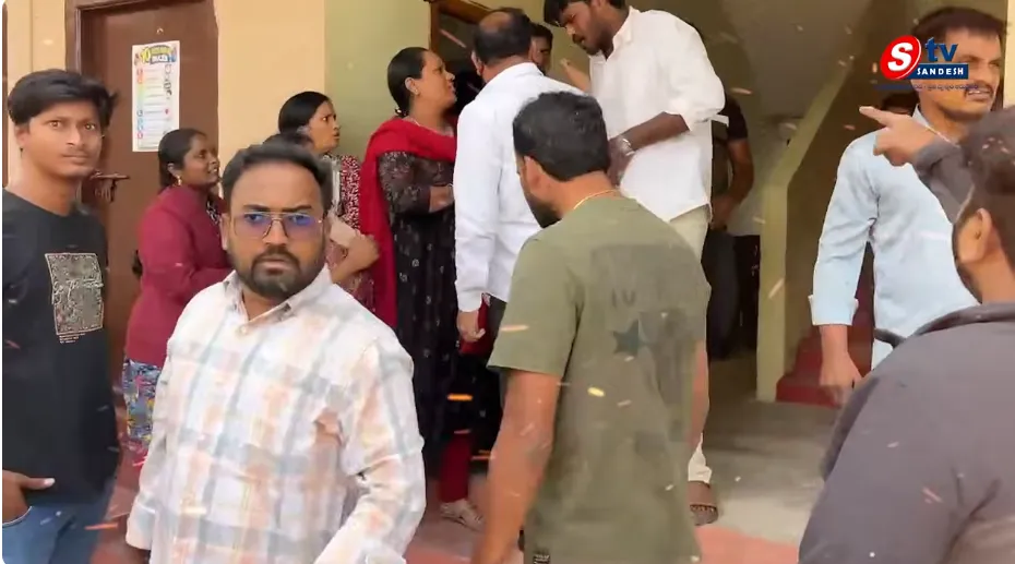 Tension in Suraram: Principal attacks teacher's brother with a knife for questioning her harassment!
